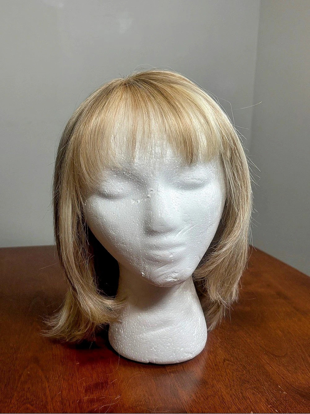 Blonde Shoulder-Length Wig